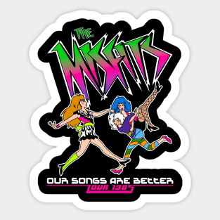 THE MISFITS TOUR 1985 Sticker